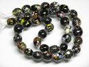 TOKO-BEADS AG107-77N Glass bead (strand) 8.5~11mm AG107-77N とんぼ玉（連/在庫限り） 8.5~11mmAG107-77N Glass bead (strand) 8.5~11mmHandmade,Lampeork,bead,asia,india,ethnic,parts,accessory,beads| TOKO-BEADS |AG107-77N Glass bead (strand) 8.5~11mm Asian bead & African bead  Handmade,Lampeork,bead,asia,india,ethnic,parts,accessory,beads とんぼ玉,ビーズ,トンボ玉,アジア,インド,エスニック,手作り,パーツ,アクセサリー