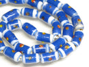 TOKO-BEADS AG109-01N Glass bead (Strand) 6~8mm AG109-01N ジャワとんぼ玉（連） 6~8mm Asian bead & African bead  Handmade,Lampeork,bead,asia,india,ethnic,parts,accessory,beads とんぼ玉,ビーズ,トンボ玉,アジア,インド,エスニック,手作り,パーツ,アクセサリー
