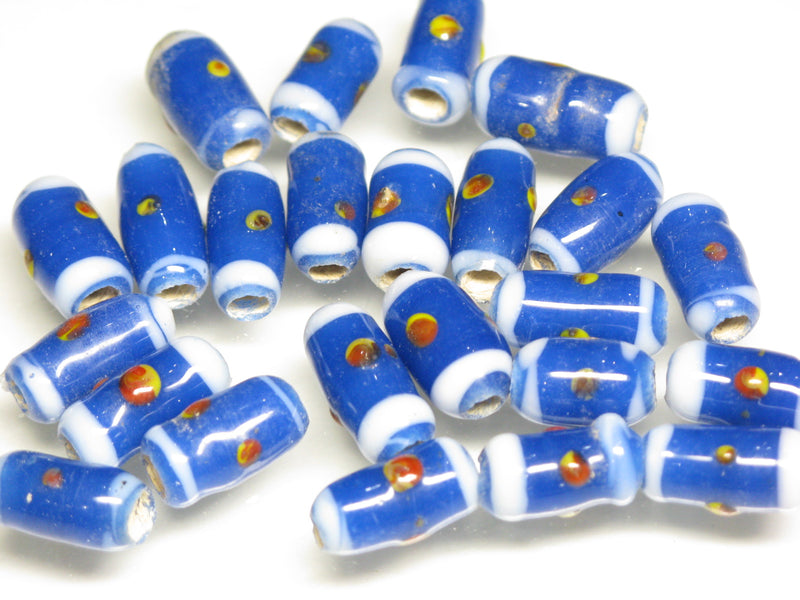 TOKO-BEADS AG109-01S Glass bead 6~8mm AG109-01S ジャワとんぼ玉 6~8mm Asian bead & African bead  Handmade,Lampeork,bead,asia,india,ethnic,parts,accessory,beads とんぼ玉,ビーズ,トンボ玉,アジア,インド,エスニック,手作り,パーツ,アクセサリー