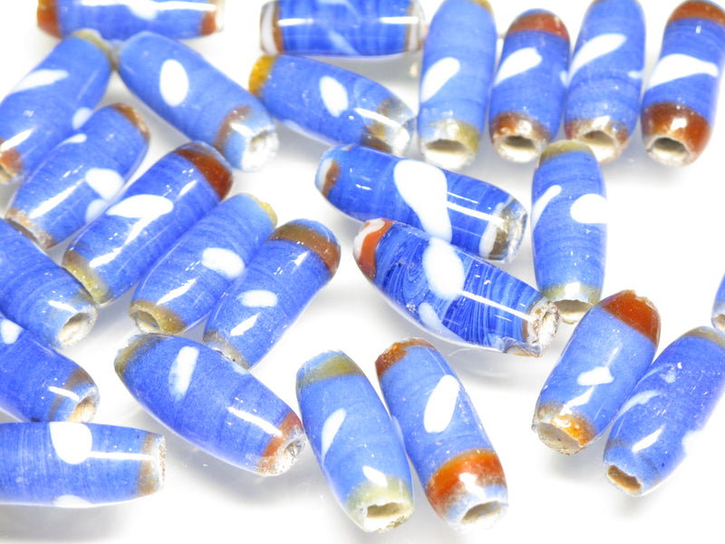 TOKO-BEADS AG109-05S Glass bead 6~8mm AG109-05S ジャワとんぼ玉 6~8mm Asian bead & African bead  Handmade,Lampeork,bead,asia,india,ethnic,parts,accessory,beads とんぼ玉,ビーズ,トンボ玉,アジア,インド,エスニック,手作り,パーツ,アクセサリー