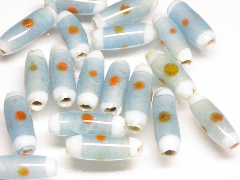 TOKO-BEADS AG109-06S Glass bead 6.5~7.5mm AG109-06S ジャワとんぼ玉 6.5~7.5mm Asian bead & African bead  Handmade,Lampeork,bead,asia,india,ethnic,parts,accessory,beads とんぼ玉,ビーズ,トンボ玉,アジア,インド,エスニック,手作り,パーツ,アクセサリー