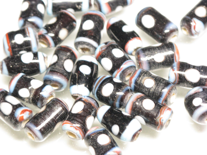 TOKO-BEADS AG109-07S Glass bead 7~9mm AG109-07S ジャワとんぼ玉 7~9mm Asian bead & African bead  Handmade,Lampeork,bead,asia,india,ethnic,parts,accessory,beads とんぼ玉,ビーズ,トンボ玉,アジア,インド,エスニック,手作り,パーツ,アクセサリー
