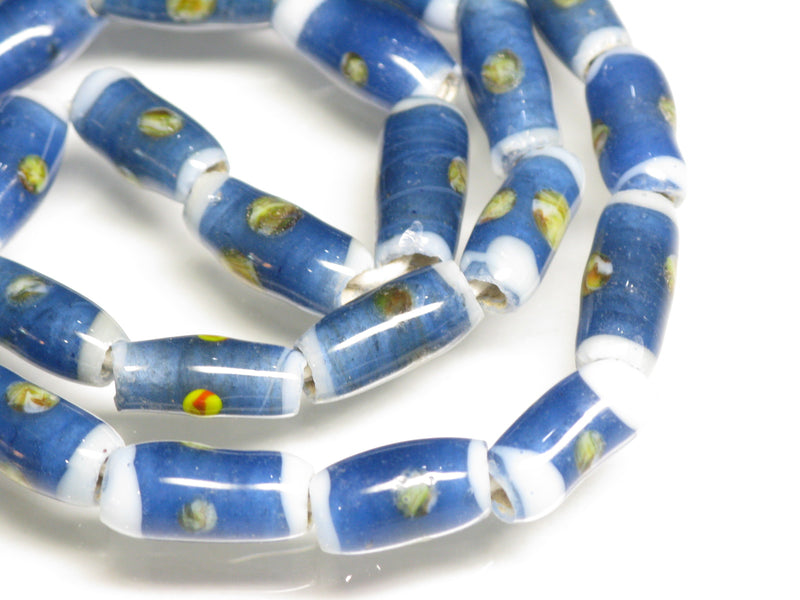 TOKO-BEADS AG109-11N Glass bead  (Strand/mixed) 6~7mm AG109-11N ジャワとんぼ玉ミックス（連/在庫限り） 6~7mm Asian bead & African bead  Handmade,Lampeork,bead,asia,india,ethnic,parts,accessory,beads とんぼ玉,ビーズ,トンボ玉,アジア,インド,エスニック,手作り,パーツ,アクセサリー