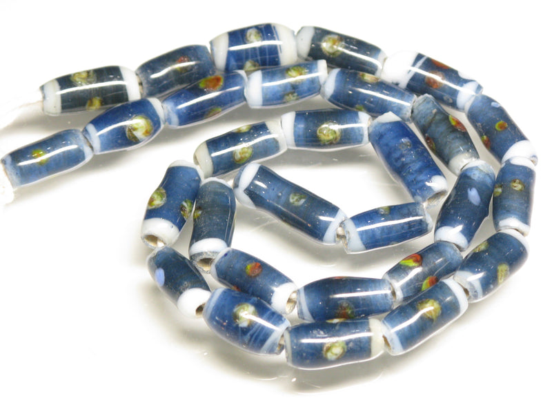 TOKO-BEADS AG109-13N Glass bead  (Strand/mixed) 5~8mm AG109-13N ジャワとんぼ玉ミックス（連/在庫限り） 5~8mm Asian bead & African bead  Handmade,Lampeork,bead,asia,india,ethnic,parts,accessory,beads とんぼ玉,ビーズ,トンボ玉,アジア,インド,エスニック,手作り,パーツ,アクセサリー