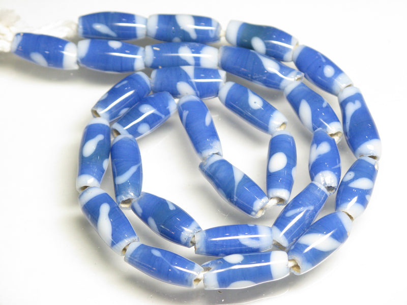 TOKO-BEADS AG109-16N Glass bead  (Strand/mixed) 6~7mm AG109-16N ジャワとんぼ玉ミックス（連/在庫限り） 6~7mm Asian bead & African bead  Handmade,Lampeork,bead,asia,india,ethnic,parts,accessory,beads とんぼ玉,ビーズ,トンボ玉,アジア,インド,エスニック,手作り,パーツ,アクセサリー
