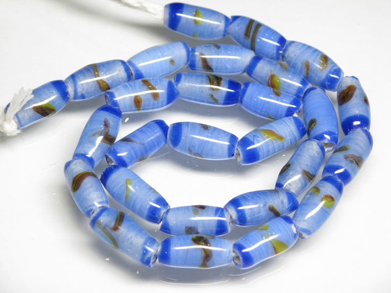 TOKO-BEADS AG109-17N Glass bead  (Strand/mixed) 6~7mm AG109-17N ジャワとんぼ玉ミックス（連/在庫限り） 6~7mm Asian bead & African bead  Handmade,Lampeork,bead,asia,india,ethnic,parts,accessory,beads とんぼ玉,ビーズ,トンボ玉,アジア,インド,エスニック,手作り,パーツ,アクセサリー