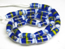 TOKO-BEADS AG109-22N Glass bead  (Strand/mixed) 7~8mm AG109-22N ジャワとんぼ玉ミックス（連/在庫限り） 7~8mm Asian bead & African bead  Handmade,Lampeork,bead,asia,india,ethnic,parts,accessory,beads とんぼ玉,ビーズ,トンボ玉,アジア,インド,エスニック,手作り,パーツ,アクセサリー