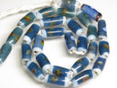 TOKO-BEADS AG109-24N Glass bead  (Strand/mixed) 6~7mm AG109-24N ジャワとんぼ玉ミックス（連/在庫限り） 6~7mm Asian bead & African bead  Handmade,Lampeork,bead,asia,india,ethnic,parts,accessory,beads とんぼ玉,ビーズ,トンボ玉,アジア,インド,エスニック,手作り,パーツ,アクセサリー