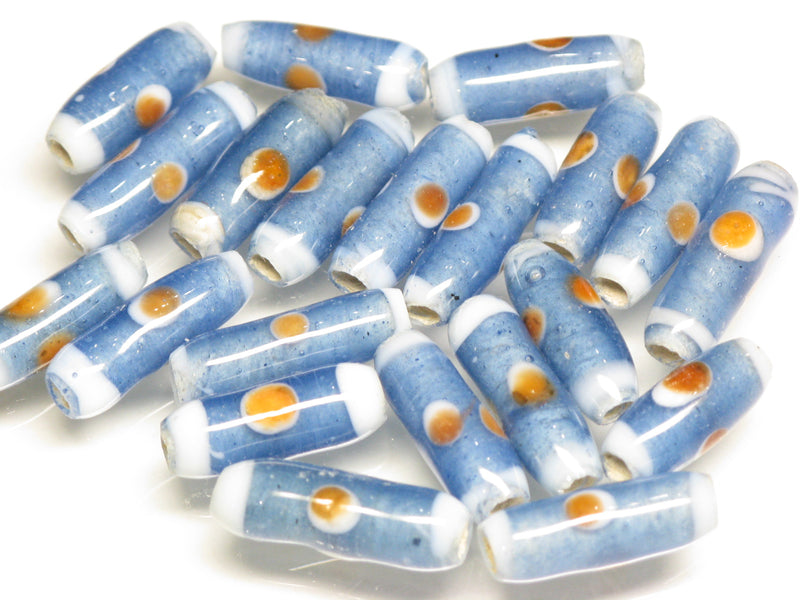 TOKO-BEADS AG109-36S Glass bead 6~7mm AG109-36S ジャワとんぼ玉 6~7mm Asian bead & African bead  Handmade,Lampeork,bead,asia,india,ethnic,parts,accessory,beads とんぼ玉,ビーズ,トンボ玉,アジア,インド,エスニック,手作り,パーツ,アクセサリー