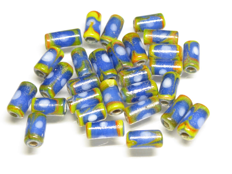 TOKO-BEADS AG109-46S Glass bead 7~7.5mm AG109-46S ジャワとんぼ玉 7~7.5mm Asian bead & African bead  Handmade,Lampeork,bead,asia,india,ethnic,parts,accessory,beads とんぼ玉,ビーズ,トンボ玉,アジア,インド,エスニック,手作り,パーツ,アクセサリー