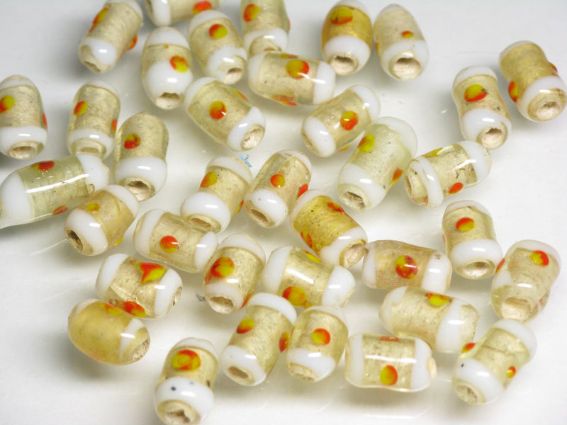 TOKO-BEADS AG109-51S Glass bead 6~7.5mm AG109-51S ジャワとんぼ玉 6~7.5mm Asian bead & African bead  Handmade,Lampeork,bead,asia,india,ethnic,parts,accessory,beads とんぼ玉,ビーズ,トンボ玉,アジア,インド,エスニック,手作り,パーツ,アクセサリー