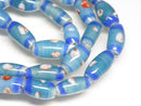 TOKO-BEADS AG109-56N Drum-shaped glass bead  (Strand/mixed) 5.5~7mm AG109-56N 太鼓型とんぼ玉ミックス（連/在庫限り） 5.5~7mm Asian bead & African bead  Handmade,Lampeork,bead,asia,india,ethnic,parts,accessory,beads とんぼ玉,ビーズ,トンボ玉,アジア,インド,エスニック,手作り,パーツ,アクセサリー