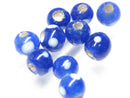 TOKO-BEADS | TOKO-BEADS |AG110-02S スポット柄のジャワのとんぼ玉 8~8.5mm | TOKO-BEADS |AG110-02S Glass bead 8~8.5mm Asian bead & African bead  Handmade,Lampeork,bead,asia,india,ethnic,parts,accessory,beads とんぼ玉,ビーズ,トンボ玉,アジア,インド,エスニック,手作り,パーツ,アクセサリー