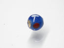 TOKO-BEADS | TOKO-BEADS |AG110-05S スポット柄のジャワのとんぼ玉 8~9mm | TOKO-BEADS |AG110-05S Glass bead 8~9mm Asian bead & African bead  Handmade,Lampeork,bead,asia,india,ethnic,parts,accessory,beads とんぼ玉,ビーズ,トンボ玉,アジア,インド,エスニック,手作り,パーツ,アクセサリー