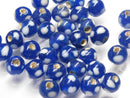 TOKO-BEADS | TOKO-BEADS |AG110-08S スポット柄のジャワのとんぼ玉 9.5~10mm | TOKO-BEADS |AG110-08S Glass bead 9.5~10mm Asian bead & African bead  Handmade,Lampeork,bead,asia,india,ethnic,parts,accessory,beads とんぼ玉,ビーズ,トンボ玉,アジア,インド,エスニック,手作り,パーツ,アクセサリー