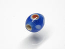 TOKO-BEADS | TOKO-BEADS |AG110-17S スポット柄のジャワのとんぼ玉 9.5mm | TOKO-BEADS |AG110-17S Glass bead 9.5mm Asian bead & African bead  Handmade,Lampeork,bead,asia,india,ethnic,parts,accessory,beads とんぼ玉,ビーズ,トンボ玉,アジア,インド,エスニック,手作り,パーツ,アクセサリー