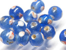 TOKO-BEADS | TOKO-BEADS |AG110-20S スポット柄のジャワのとんぼ玉 10mm | TOKO-BEADS |AG110-20S Glass bead 10mm Asian bead & African bead  Handmade,Lampeork,bead,asia,india,ethnic,parts,accessory,beads とんぼ玉,ビーズ,トンボ玉,アジア,インド,エスニック,手作り,パーツ,アクセサリー