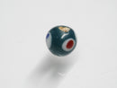TOKO-BEADS | TOKO-BEADS |AG110-40S スポット柄のジャワのとんぼ玉 8mm | TOKO-BEADS |AG110-40S Glass bead 8mm Asian bead & African bead  Handmade,Lampeork,bead,asia,india,ethnic,parts,accessory,beads とんぼ玉,ビーズ,トンボ玉,アジア,インド,エスニック,手作り,パーツ,アクセサリー