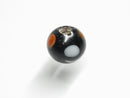 TOKO-BEADS | TOKO-BEADS |AG110-59S スポット柄のジャワのとんぼ玉 9.5mm | TOKO-BEADS |AG110-59S Glass bead 9.5mm Asian bead & African bead  Handmade,Lampeork,bead,asia,india,ethnic,parts,accessory,beads とんぼ玉,ビーズ,トンボ玉,アジア,インド,エスニック,手作り,パーツ,アクセサリー