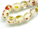 TOKO-BEADS AG111-02N Glass bead (strand) 8~9mm AG111-02N とんぼ玉（連） 8~9mm Asian bead & African bead  Handmade,Lampeork,bead,asia,india,ethnic,parts,accessory,beads とんぼ玉,ビーズ,トンボ玉,アジア,インド,エスニック,手作り,パーツ,アクセサリー