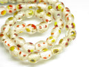 TOKO-BEADS AG111-02N Glass bead (strand) 8~9mm AG111-02N とんぼ玉（連） 8~9mm Asian bead & African bead  Handmade,Lampeork,bead,asia,india,ethnic,parts,accessory,beads とんぼ玉,ビーズ,トンボ玉,アジア,インド,エスニック,手作り,パーツ,アクセサリー
