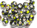 TOKO-BEADS AG111-43S Glass bead 9~10mm AG111-43S スポット柄のとんぼ玉 9~10mmAG111-43S Glass bead 9~10mmHandmade,Lampeork,bead,asia,india,ethnic,parts,accessory,beads| TOKO-BEADS |AG111-43S Glass bead 9~10mm Asian bead & African bead  Handmade,Lampeork,bead,asia,india,ethnic,parts,accessory,beads とんぼ玉,ビーズ,トンボ玉,アジア,インド,エスニック,手作り,パーツ,アクセサリー