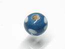 TOKO-BEADS | TOKO-BEADS |AG111-80S スポット柄のジャワのとんぼ玉 11mm | TOKO-BEADS |AG111-80S Glass bead 11mm Asian bead & African bead  Handmade,Lampeork,bead,asia,india,ethnic,parts,accessory,beads とんぼ玉,ビーズ,トンボ玉,アジア,インド,エスニック,手作り,パーツ,アクセサリー