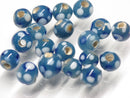 TOKO-BEADS | TOKO-BEADS |AG111-84S スポット柄のジャワのとんぼ玉 8.5~9.5mm | TOKO-BEADS |AG111-84S Glass bead 8.5~9.5mm Asian bead & African bead  Handmade,Lampeork,bead,asia,india,ethnic,parts,accessory,beads とんぼ玉,ビーズ,トンボ玉,アジア,インド,エスニック,手作り,パーツ,アクセサリー