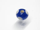 TOKO-BEADS | TOKO-BEADS |AG111-97S スポット柄のジャワのとんぼ玉 10mm | TOKO-BEADS |AG111-97S Glass bead 10mm Asian bead & African bead  Handmade,Lampeork,bead,asia,india,ethnic,parts,accessory,beads とんぼ玉,ビーズ,トンボ玉,アジア,インド,エスニック,手作り,パーツ,アクセサリー