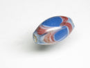 TOKO-BEADS AG113-03 Arrow feather pattern glass bead 8~9mm AG113-03 矢羽模様のとんぼ玉 8~9mm Asian bead & African bead  Handmade,Lampeork,bead,asia,india,ethnic,parts,accessory,beads とんぼ玉,ビーズ,トンボ玉,アジア,インド,エスニック,手作り,パーツ,アクセサリー