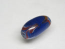 TOKO-BEADS AG113-17 Arrow feather pattern glass bead 7.5mm AG113-17 矢羽模様のとんぼ玉 7.5mm Asian bead & African bead  Handmade,Lampeork,bead,asia,india,ethnic,parts,accessory,beads とんぼ玉,ビーズ,トンボ玉,アジア,インド,エスニック,手作り,パーツ,アクセサリー