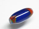 TOKO-BEADS | TOKO-BEADS |AG113-18 矢羽模様とんぼ玉 8mm | TOKO-BEADS |AG113-18 Arrow feather pattern glass bead 8mm Asian bead & African bead  Handmade,Lampeork,bead,asia,india,ethnic,parts,accessory,beads とんぼ玉,ビーズ,トンボ玉,アジア,インド,エスニック,手作り,パーツ,アクセサリー