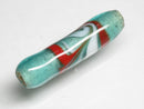 TOKO-BEADS AG115-01S Arrow feather pattern glass bead 6~7mm AG115-01S 矢羽模様とんぼ玉 6~7mm Asian bead & African bead  Handmade,Lampeork,bead,asia,india,ethnic,parts,accessory,beads とんぼ玉,ビーズ,トンボ玉,アジア,インド,エスニック,手作り,パーツ,アクセサリー