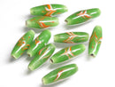 TOKO-BEADS AG115-05S Arrow feather pattern glass bead 8~8.5mm AG115-05S 矢羽模様とんぼ玉 8~8.5mm Asian bead & African bead  Handmade,Lampeork,bead,asia,india,ethnic,parts,accessory,beads とんぼ玉,ビーズ,トンボ玉,アジア,インド,エスニック,手作り,パーツ,アクセサリー