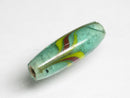 TOKO-BEADS AG115-08S Arrow feather pattern glass bead 7~8mm AG115-08S 矢羽模様とんぼ玉 7~8mm Asian bead & African bead  Handmade,Lampeork,bead,asia,india,ethnic,parts,accessory,beads とんぼ玉,ビーズ,トンボ玉,アジア,インド,エスニック,手作り,パーツ,アクセサリー