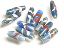 TOKO-BEADS AG115-29S Arrow feather pattern glass bead 7mm AG115-29S 矢羽模様とんぼ玉 7mm Asian bead & African bead  Handmade,Lampeork,bead,asia,india,ethnic,parts,accessory,beads とんぼ玉,ビーズ,トンボ玉,アジア,インド,エスニック,手作り,パーツ,アクセサリー