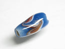TOKO-BEADS AG115-32S Arrow feather pattern glass bead 7~8mm AG115-32S 矢羽模様とんぼ玉 7~8mm Asian bead & African bead  Handmade,Lampeork,bead,asia,india,ethnic,parts,accessory,beads とんぼ玉,ビーズ,トンボ玉,アジア,インド,エスニック,手作り,パーツ,アクセサリー
