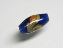 TOKO-BEADS AG115-35S Arrow feather pattern glass bead 7~8mm AG115-35S 矢羽模様とんぼ玉 7~8mm Asian bead & African bead  Handmade,Lampeork,bead,asia,india,ethnic,parts,accessory,beads とんぼ玉,ビーズ,トンボ玉,アジア,インド,エスニック,手作り,パーツ,アクセサリー