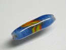 TOKO-BEADS AG115-37S Arrow feather pattern glass bead 7~8.5mm AG115-37S 矢羽模様とんぼ玉 7~8.5mm Asian bead & African bead  Handmade,Lampeork,bead,asia,india,ethnic,parts,accessory,beads とんぼ玉,ビーズ,トンボ玉,アジア,インド,エスニック,手作り,パーツ,アクセサリー