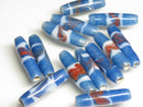 TOKO-BEADS AG115-38S Arrow feather pattern glass bead 6~7mm AG115-38S 矢羽模様とんぼ玉 6~7mm Asian bead & African bead  Handmade,Lampeork,bead,asia,india,ethnic,parts,accessory,beads とんぼ玉,ビーズ,トンボ玉,アジア,インド,エスニック,手作り,パーツ,アクセサリー