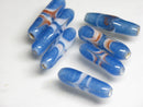 TOKO-BEADS AG115-39S Arrow feather pattern glass bead 6~7mm AG115-39S 矢羽模様とんぼ玉 6~7mm Asian bead & African bead  Handmade,Lampeork,bead,asia,india,ethnic,parts,accessory,beads とんぼ玉,ビーズ,トンボ玉,アジア,インド,エスニック,手作り,パーツ,アクセサリー