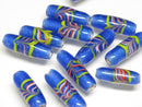 TOKO-BEADS AG115-42S Arrow feather pattern glass bead 7~8mm AG115-42S 矢羽模様とんぼ玉 7~8mm Asian bead & African bead  Handmade,Lampeork,bead,asia,india,ethnic,parts,accessory,beads とんぼ玉,ビーズ,トンボ玉,アジア,インド,エスニック,手作り,パーツ,アクセサリー
