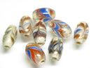TOKO-BEADS AG115-51S Arrow feather pattern glass bead 8~9mm AG115-51S 矢羽模様とんぼ玉 8~9mm Asian bead & African bead  Handmade,Lampeork,bead,asia,india,ethnic,parts,accessory,beads とんぼ玉,ビーズ,トンボ玉,アジア,インド,エスニック,手作り,パーツ,アクセサリー