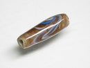 TOKO-BEADS AG115-12S Arrow feather pattern glass bead AG115-12S 矢羽模様とんぼ玉 Asian bead & African bead  Handmade,Lampeork,bead,asia,india,ethnic,parts,accessory,beads とんぼ玉,ビーズ,トンボ玉,アジア,インド,エスニック,手作り,パーツ,アクセサリー