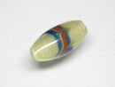 TOKO-BEADS AG115-16S Arrow feather pattern glass bead AG115-16S 矢羽模様とんぼ玉 Asian bead & African bead  Handmade,Lampeork,bead,asia,india,ethnic,parts,accessory,beads とんぼ玉,ビーズ,トンボ玉,アジア,インド,エスニック,手作り,パーツ,アクセサリー