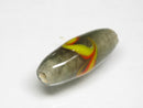 TOKO-BEADS AG115-19S Arrow feather pattern glass bead AG115-19S 矢羽模様とんぼ玉 Asian bead & African bead  Handmade,Lampeork,bead,asia,india,ethnic,parts,accessory,beads とんぼ玉,ビーズ,トンボ玉,アジア,インド,エスニック,手作り,パーツ,アクセサリー