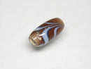 TOKO-BEADS AG115-22S Arrow feather pattern glass bead AG115-22S 矢羽模様とんぼ玉 Asian bead & African bead  Handmade,Lampeork,bead,asia,india,ethnic,parts,accessory,beads とんぼ玉,ビーズ,トンボ玉,アジア,インド,エスニック,手作り,パーツ,アクセサリー