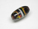TOKO-BEADS AG115-27S Arrow feather pattern glass bead AG115-27S 矢羽模様とんぼ玉 Asian bead & African bead  Handmade,Lampeork,bead,asia,india,ethnic,parts,accessory,beads とんぼ玉,ビーズ,トンボ玉,アジア,インド,エスニック,手作り,パーツ,アクセサリー