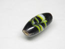 TOKO-BEADS AG115-25S Arrow feather pattern glass bead AG115-25S 矢羽模様とんぼ玉 Asian bead & African bead  Handmade,Lampeork,bead,asia,india,ethnic,parts,accessory,beads とんぼ玉,ビーズ,トンボ玉,アジア,インド,エスニック,手作り,パーツ,アクセサリー