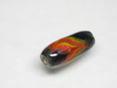TOKO-BEADS AG115-27S Arrow feather pattern glass bead AG115-27S 矢羽模様とんぼ玉 Asian bead & African bead  Handmade,Lampeork,bead,asia,india,ethnic,parts,accessory,beads とんぼ玉,ビーズ,トンボ玉,アジア,インド,エスニック,手作り,パーツ,アクセサリー